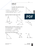 Geometry Chapter 4 Worksheets
