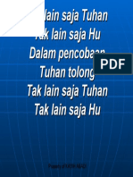 Tak Lain Saja Tuhan