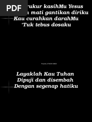 Tak Terukur Kasihmu Yesus