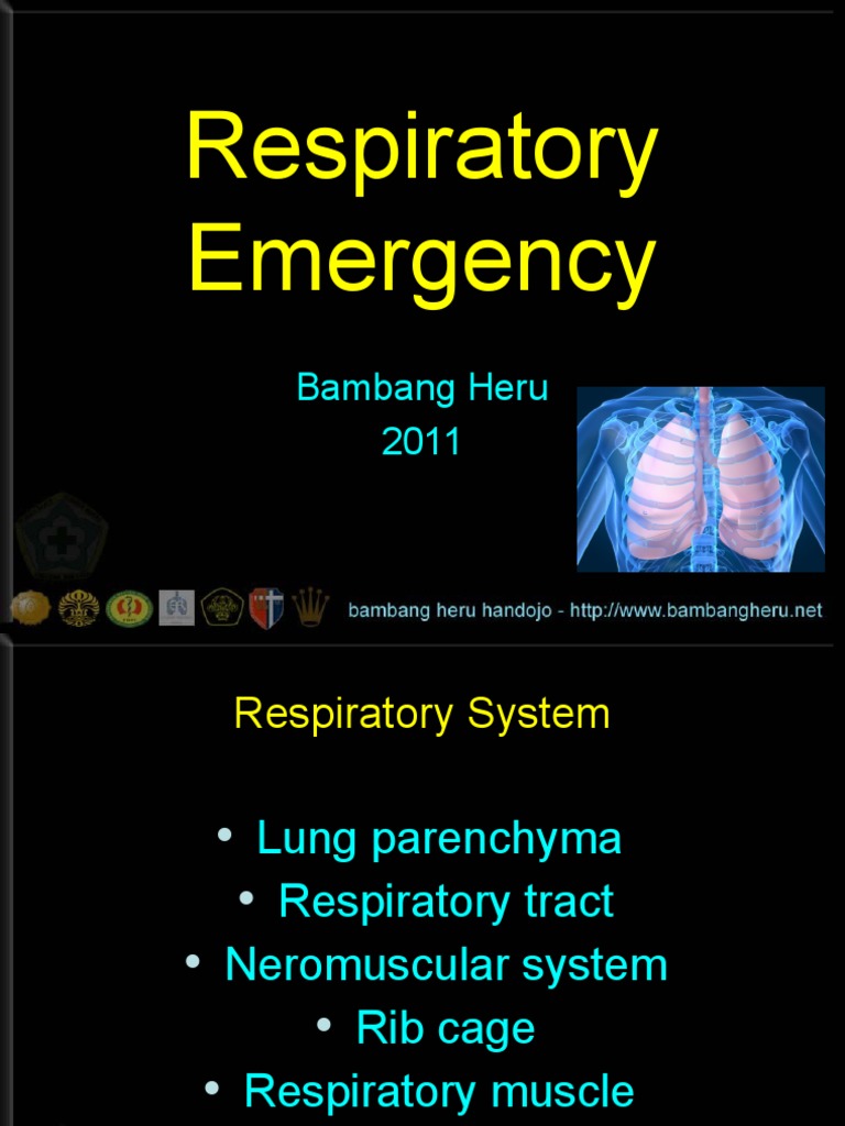 Respiratory Emergency Lung Respiratory Diseases