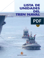 Lista de Unidades Del Tren Naval, 2016