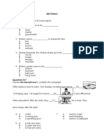 Section A Questions 1-4