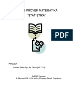 Tugas Proyek Matematika PDF