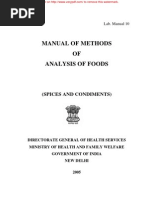 Download Spices and Condiments - CHEMICAL TESTING by sunil Barsiwal SN30884788 doc pdf