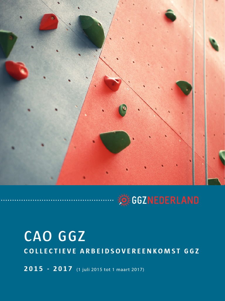 CAO GGZ Nederland 20152017 PDF