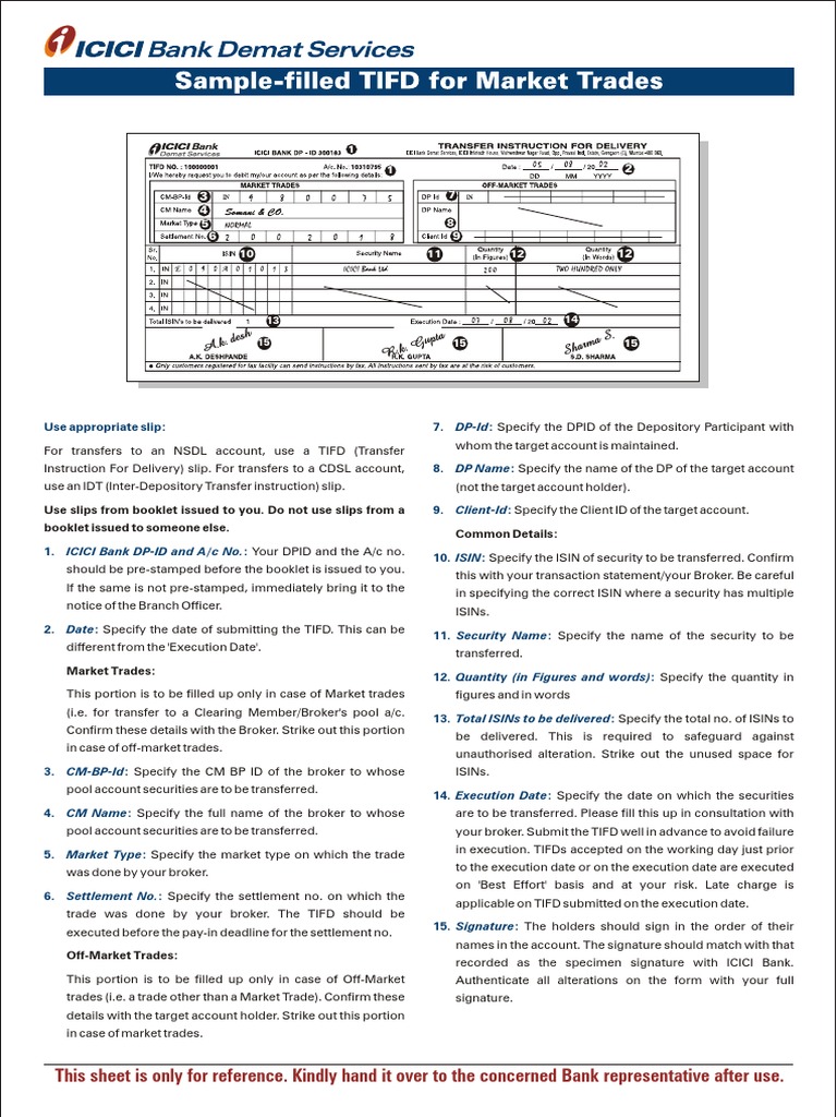 TIFD | PDF | Securities (Finance) | Financial Markets