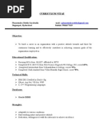 Phani Resume