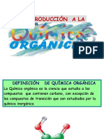 SESION N° 01 INTRODUCCION A QUIMICA ORGANICA