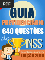 #GU1@ PR3V1D3NC1@R10 INSS EDIÇÃO 2016 Concursadopublico.blogspot.com.Br