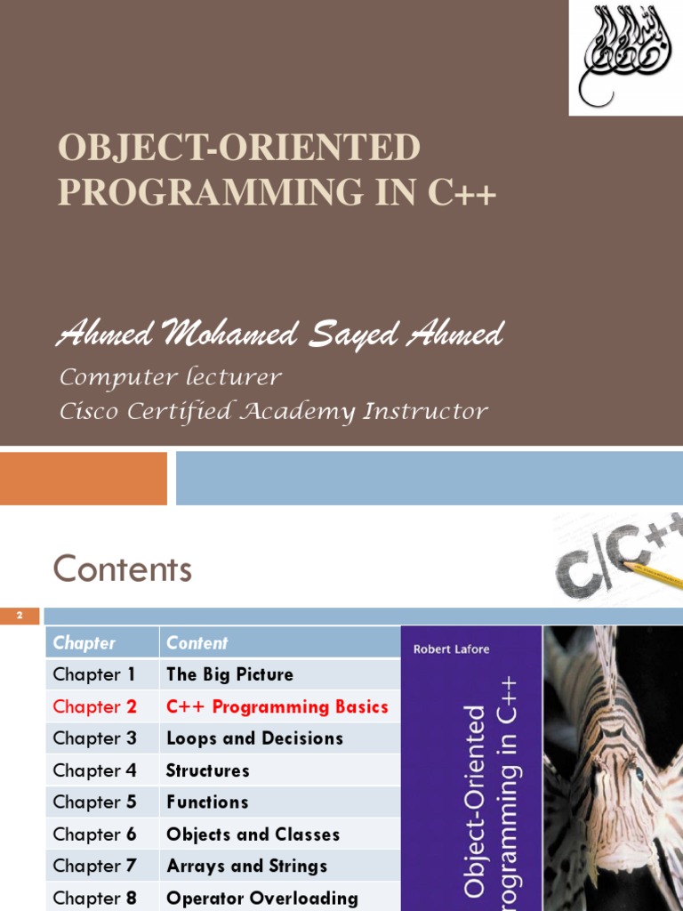 C++ - Chapter 2 - C++ Programming Basics | PDF | Data Type | Integer ...