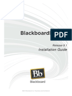 Blackboard Learn 9.1 Installation Guide - Versão Desactualizada!!!