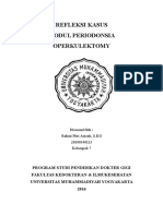 REFLEKSI KASUS MODUL PERIODONSIA OPERKULEKTOMY