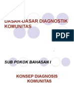 Dasar Diagnostik Komunitas