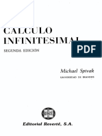 Cálculo Infinitesimal - Michael Spivak - Universidad de Brandeis (Versión Española)