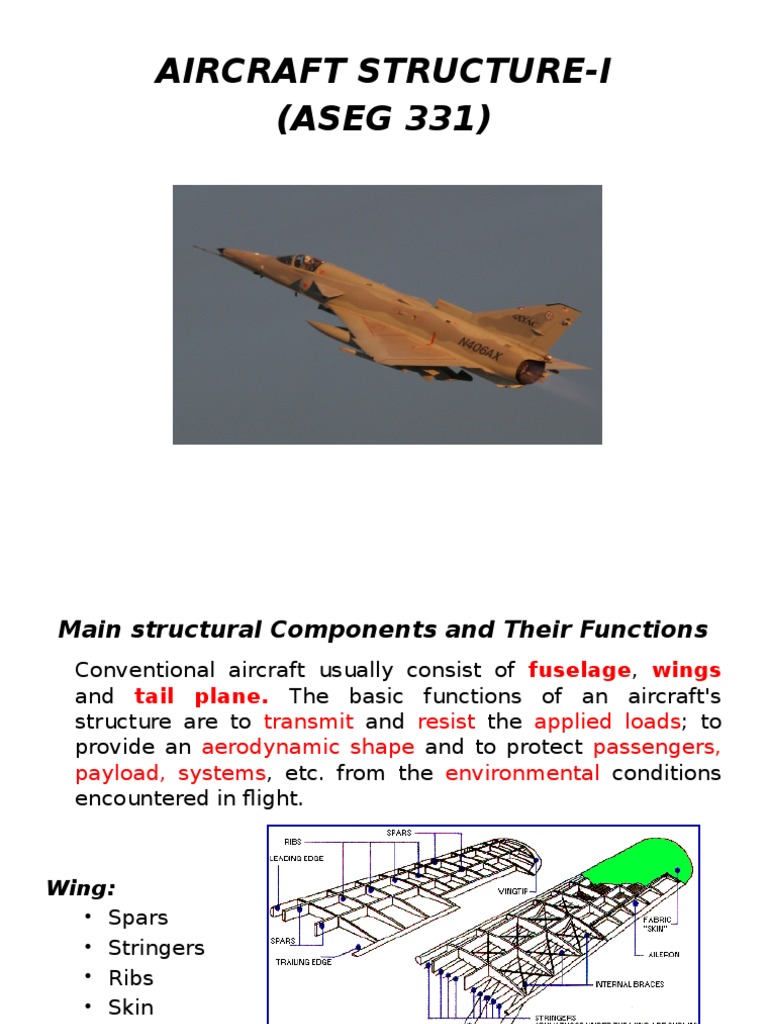 General Loads On Aircraft Structure | Pdf | Fuselage | Spar (Aeronautics)