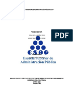 Analisis Politica Pública de Restitución de Tierras