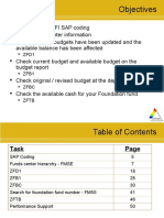 Sap Fi Budget Balance Reports