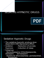 Sedative Hypnotic Drugs