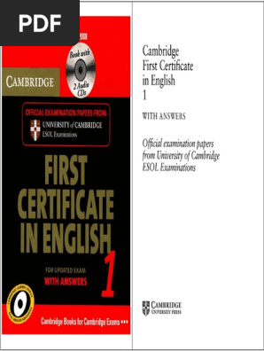 Printable FCE 1 Exam Book