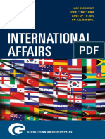Georgetown University Press International Affairs Catalog 2016