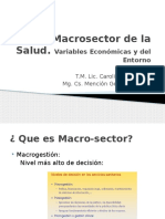 El Macro Sector de La Salud