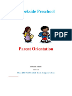 Parent Orientation Book 2016 Updated