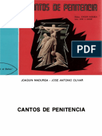 Cantos de Penitencia - j. Madurga