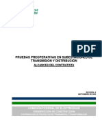 CFE_Pruebas Preoperativas en Subestaciones de Transm. y Distrib._sep.2005