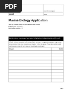 Download Marine Biology Application 2011 by nashworld SN30893088 doc pdf