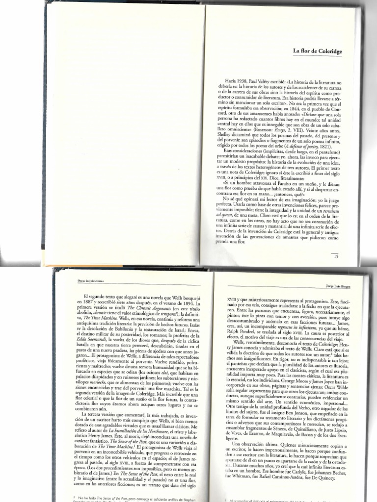 La Flor de Coleridge PDF