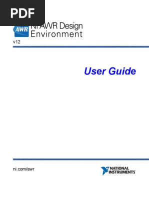 awr design environment 9.5
