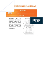 Características de Autocad