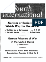 Zionism or Socialism-Which Way For The Jews?: German Prisoners of War in The United States