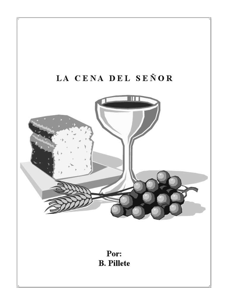 La Cena Del Senor | PDF | eucaristía | Cristo (título)
