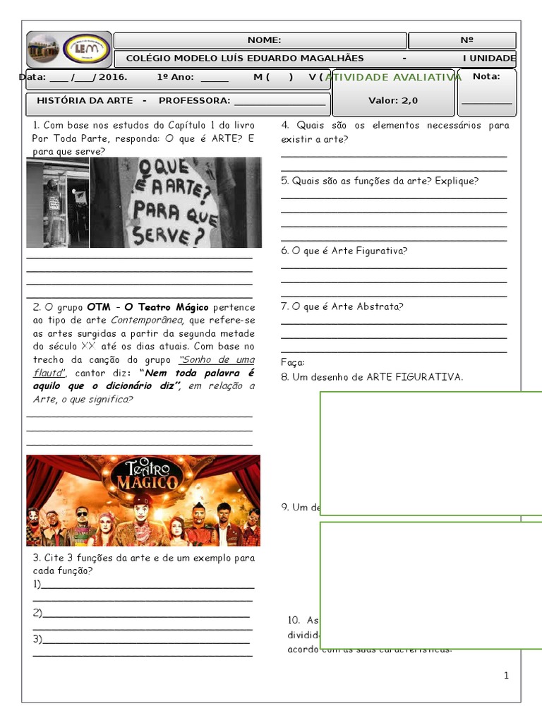 Livro Arte Por Toda Parte Ensino Medio Pdf - Ensino Relacionado