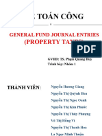 General fund journal entries for property taxes