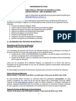 Instrucciones para El Proceso de Matricula para Estudiantes Nuevos Ano Academico 2016 PDF 98 KB