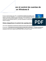 Como Desactivar El Control de Cuentas de Usuario Uac en Windows 8 10454 Nlll04