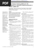 Download British Thoracic Society Guidelines for the Management of Community Acquired Pneumonia in Children- Update 2011 by AhmadIbrahimAbusada SN308957015 doc pdf