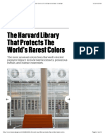 The Harvard Library That Protects The World's Rarest Colors - Co - Design - Business + Design