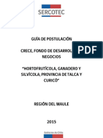 MAULE - Hortofruticola Ganadero y Silvicola - Talca y CuricÃ PDF