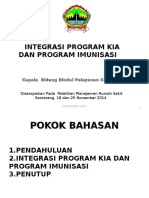 Integrasi Program KIA Dan Program Imunisasi New