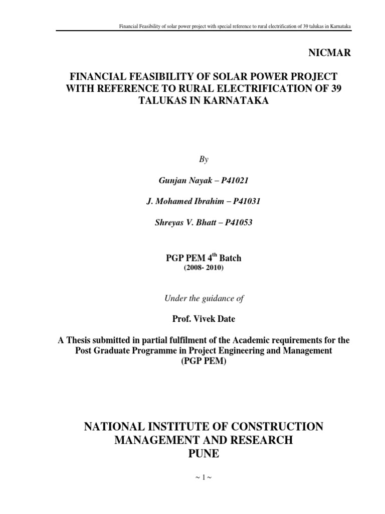Research study about solar panel image