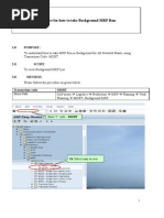 Background MRP Procedure