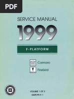 Download 1999 Chevrolet Camaro  Pontiac Firebird Service Manual Volume 1 by Sean SN308990016 doc pdf