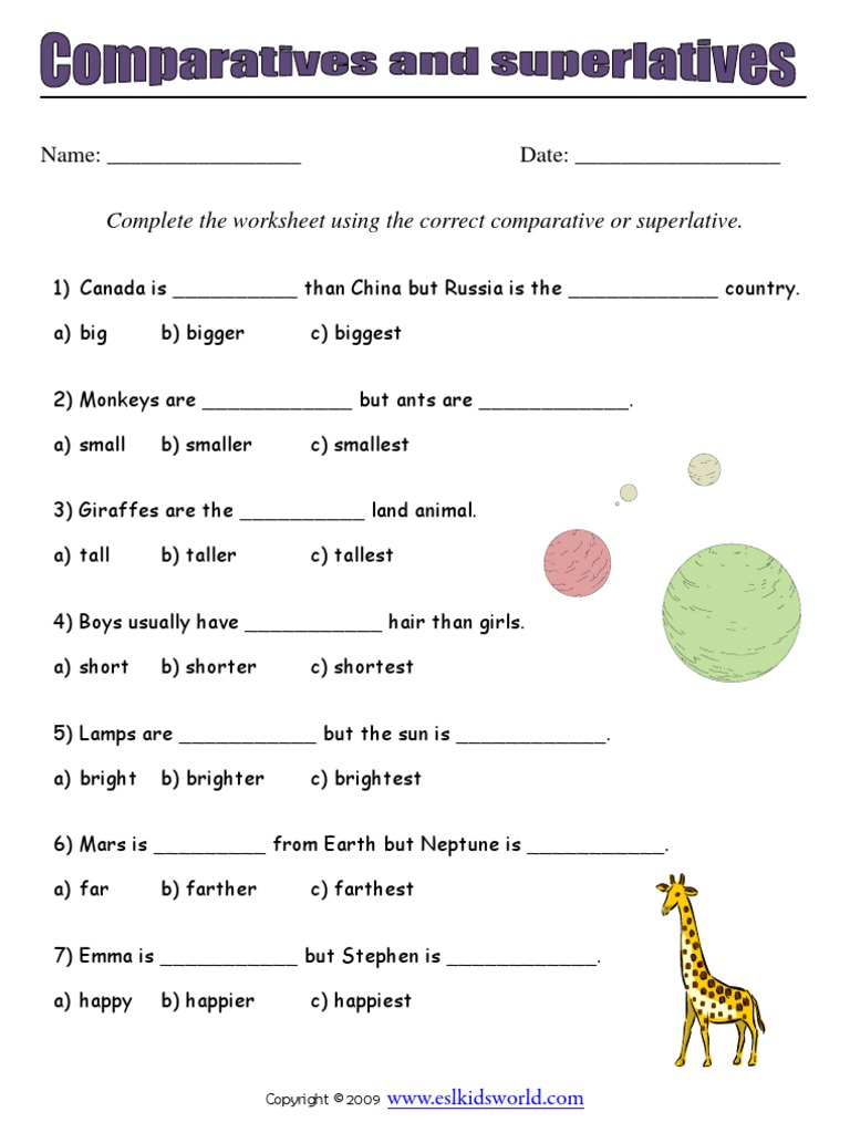 comparatives-and-superlatives-1-worksheet