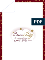 2010 "Dream Big" Gala Program