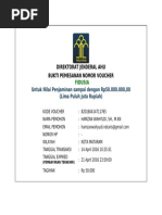 Contoh Sertifikat Fidusia