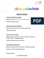 Microsoft Word - Result a Dos Em Busca Do Livro Peerdido