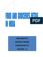 Groceries and Food Retail in India